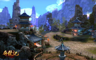 夢(mèng)工廠3D神話新游《尋龍記》截圖首曝，新浪游戲網(wǎng)站設(shè)計(jì)解析